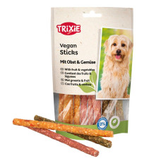VEGAN STICKS COM BATATA DOCE, VEGETAIS E FRUTA